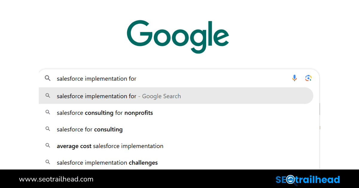 Google Autofill Keywords